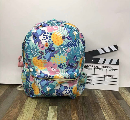 Stitchs floral backpack