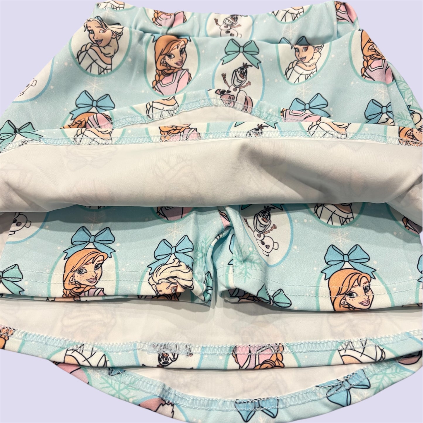 Magical Winter Sisters Skirt Set | Girls Princess Outfit | Twirl Skirt & Crop Top Set | Sibling Matching Outfit | Boutique Kids Clothing